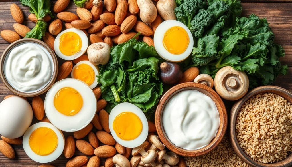 Aliments riches en vitamine B2