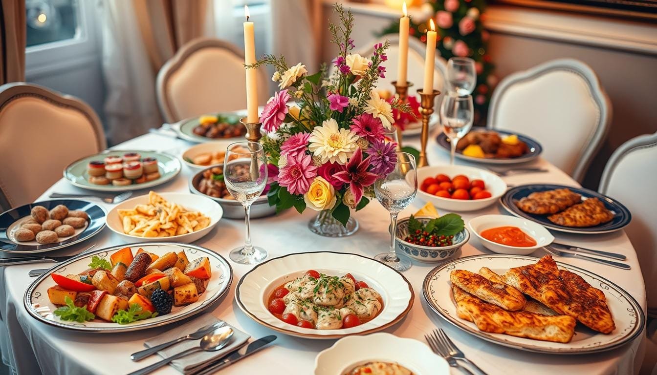 Repas de fête facile : idées de menus savoureux